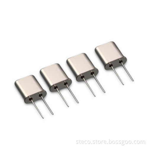 49U/49S/49S2 Crystal Unit with +/-5ppm Tight Frequency Tolerance